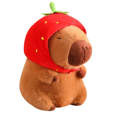 25-55CM Kapibala Capybara Plush Toy Internet Celebrity Capybara Jun Doll Ugly Cute Doll Guinea Pig Doll Boys Girls Anime Kawaii