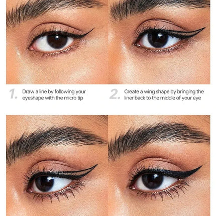 1/2Pcs Black Eyeliner Pencils-Smudge-Proof,  Waterproof Long-Lasting &Beginner-Friendly Smooth High Pigmented Punk Eye Makeup