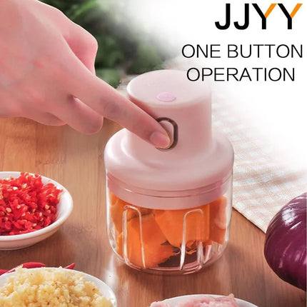 100/250ML Electric Garlic Maker Blender Meat Grinder Garlic Masher New Style Household Kitchen Appliance
