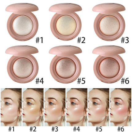 Highgloss Makeup Highlighter Smooth Mashed Potato Texture Highlight Pearlescent Contour Long-lasting Waterproof Body Highlight
