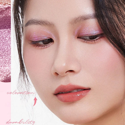 Water-like Jelly Eyeshadow Stick Pearlescent Glitter High-gloss Eyeshadow Crystal Shiny Multi-color Eye Shadow Highlighter Stick