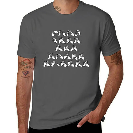 Keep calm and learn Auslan T-Shirt new edition vintage mens shirts graphic tee