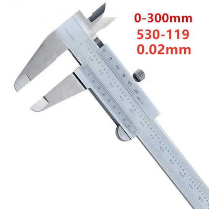 CNC Vernier Caliper 1/128in 0-150mm 0-200mm 0-300mm 6 In 8 In 12 In Measuring Stainless Steel Tools Gauge 530-104 530-118