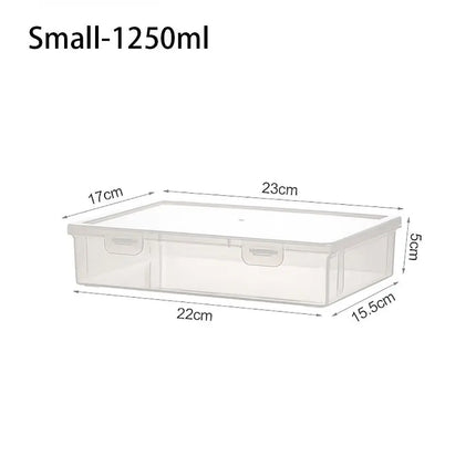 Transparent Storage Box A4-A5 / Boîte Rangement Transparente