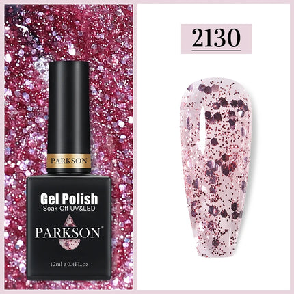 Parkson 12ML Nail Gel Polish HEMA TPO FREE Full Coverage 279 Color Gel Pigment Professional Nail Art Long Lasting Gel Varnish