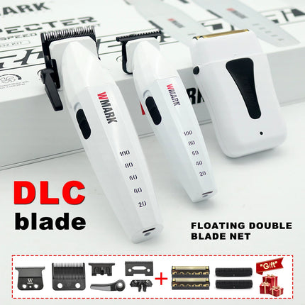 Hair Clippers Professional Kit with DLC Blade 10000RPM Professional Barber Hair Cutting Machine Wmark NG8632KIT JUCAI JC10000