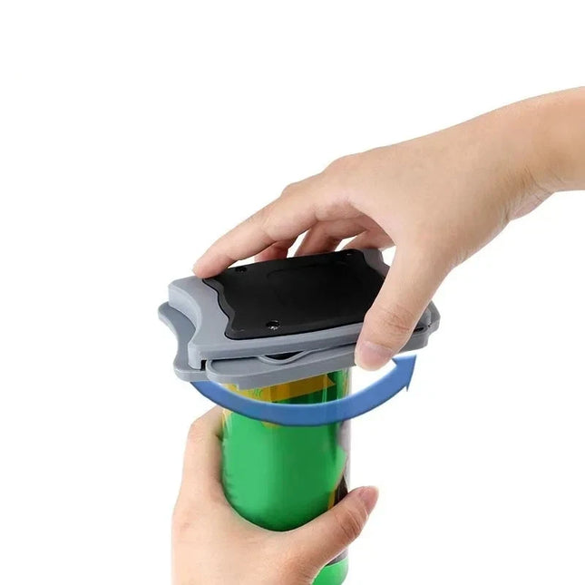 Multifunctional Beer Can Opener, Quick Safe Can Lid Remover for Soda Coke Bottles, Portable Party Bar Potluck Kitchen Gadget