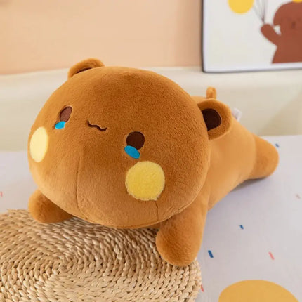 New Cute Bubu Dudu Plush Toy Kawaii Anime Panda Plushie Throw Pillow Home Decor Sleeping Companion Doll for Adults Gifts
