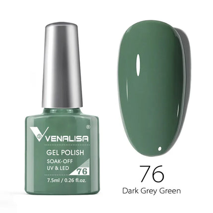 7.5ml Venalisa Nail Gel Polish HEMA FREE TPO FREE Full Coverage Semi Permanent Soak Off UV LED Gel Nail Polish Gel Varnish