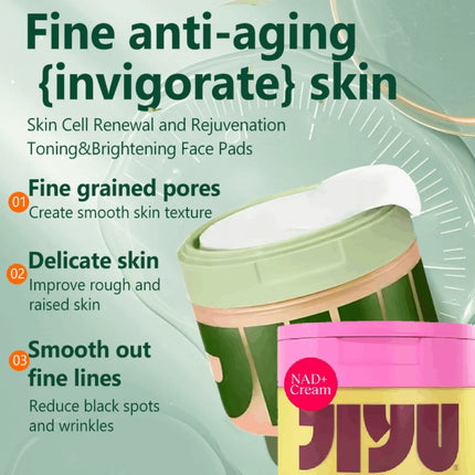 Korean Anti-Aging NAD+ Facial Cream Hydrating Moisturizing Firming Rejuvenating Lightweight Skin Care Product
