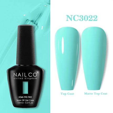 NAILCO 15ml Red Color Series Gel Varnish Coffee Gel Nail Polish Maximalism Reddish Gellak Design Brown Lacquer Nail Art Manicure