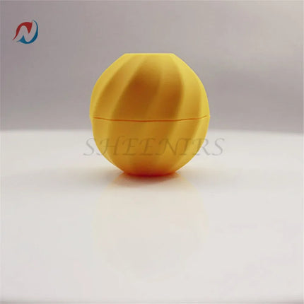 50pcs 7ml 0.25oz 7g Empty Ball plastic lip balm Sphere Lipstick Container crayon Lipstick Tubes Chapstick Tubes Holder Makeup