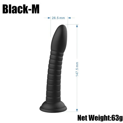 Soft Anal Dildo Butt Plug Prostate Massager Adult Gay Phalluses Anal Plug Beads G-spot Erotic Sex Toys For Men Women Products