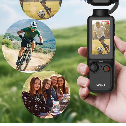 1080P handheld outdoor sports camera anti-shake waterproof vlogging camera for action sports