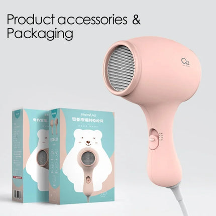 Special Baby Hair Dryer With Silent Negative Ion Soft Wind For Hair Care And Anal Hair Blowing For Infants And Children