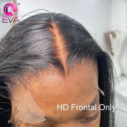 Eva Hair 9x6 HD Lace Closure 13x6 13x4 HD Frontal Only Straight & Body Wave Human Hair 5x5 6x6 7x7 Closure HD Lace Melt Skins