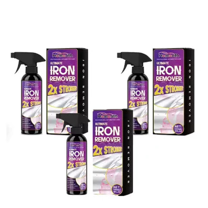 Large Capacity Powerful Car Rust Remover Spray - Exhaust/Wheel Care, Metal Powder Remover.