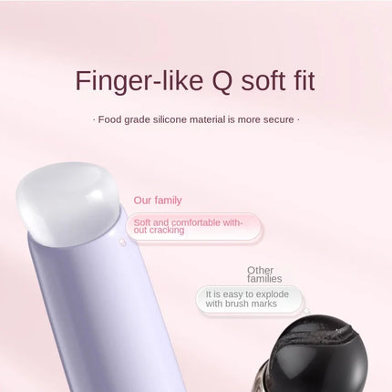 Silicone Lip And Concealer Makeup Brushes Silicone Brush For Lip Balm Lip Gloss Lip Stick And Concealer MultiFunction Brush