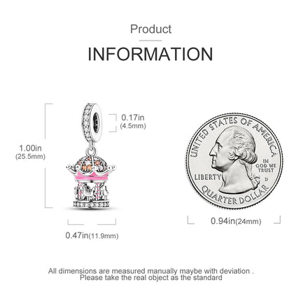 925 Sterling Silver Pink Series Charms Bow Tie Girl Cake Princess Beads Pendant Fit Original Bracelet DIY Jewelry Gift For Woman