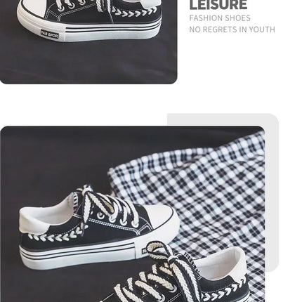 Women Outdoor Trainers Platform Canvas Shoes Height Increasing Chunky Sneakers Young Girls Outdoor Training Women Casual Shoes
