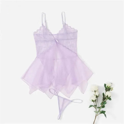 Sexy Lingerie For Fine Women Women'S Lace Fluoroscopy Beauty Tulle Elegant  Reverie Sexy Lingerie Fantasy Tulle Intimate Set New