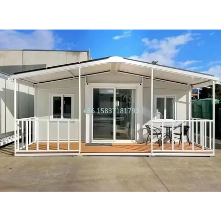 Fold Out Container House Luxury Living Mobile Tiny Home Container Expandable Container House Prefab Folding Houses For Australia