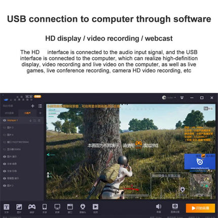 4K HDMI-compatible Video Capture Card USB 3.0 USB2.0 Grabber Recorder for PS4 Game DVD Camcorder Camera Recording Live Streaming