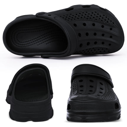 Comwarm Men Clogs Slippers Breathable Garden Sandals Non-Slip Comfort Beach Shoes Men Sandals Indoor Outdoor Casual Fishing Shoe