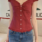 One size fits all / Red plaid
