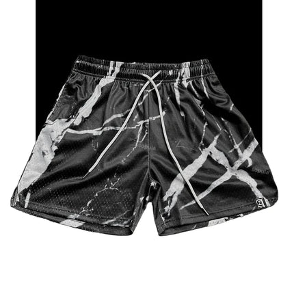 Unisex Stylish Graphic Casual Street Shorts Breathable Basketball Men Loose Sports Training Fitness Gym Fashion Quick-dry Shorts
