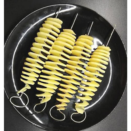 Whirlwind Potato Spiral Cutter Potato Tower Making Machine Vegetable Slicer Creative Vegetable Tools Kitchen Accessories Gadgets