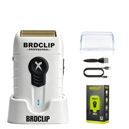 Professional Double Foil Shaver Hair Trimmer Beard trimming Electric Clipper for Man BRDCLIP