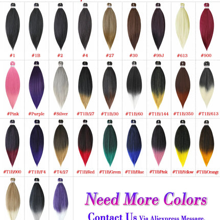 3 Pcs Bundle Deals Sensationnel Prestretched Braiding Hair,3x 52 In Kanekalon Flame Retardant Synthetic Braid For Box Twists