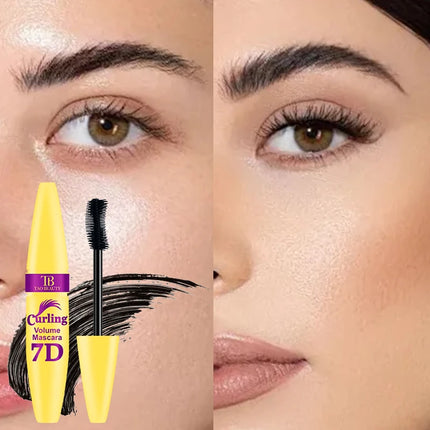 Black Waterproof Mascara for All Lengthening Makeup Products Eyelash Extension Curling Eye Lashes Mascara 7D Effect Eye Cosmetic