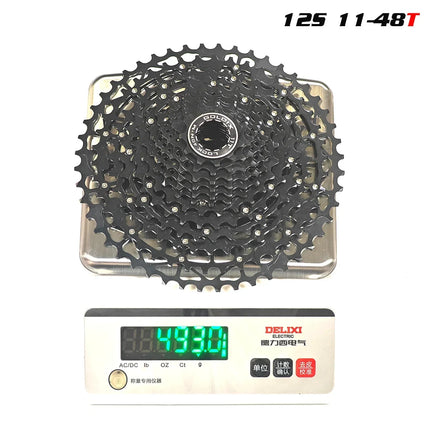 GOLDIX Ultralight MTB Cassette Freewheel k7 9/10/11/12/13 Speed HG Structure Sprocket Carbon Steel Material for Mountain Bike