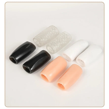 Crystal Clear TPE Male Masturbation Cup Realistic Vagina Soft Pussy Pocket Sex Toys Male Penis Endurance Trainer Adult Supplies