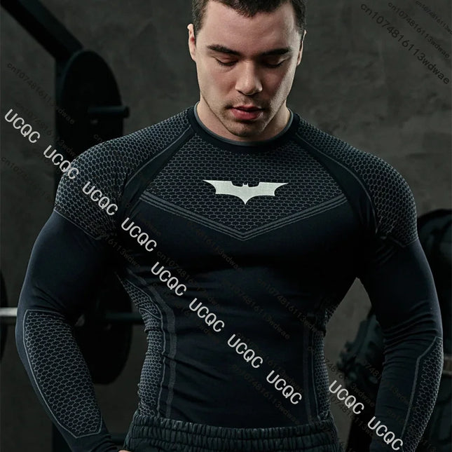 Men's Athletic T-Shirt - Quick Dry Long Sleeve / T-Shirt Athlétique Homme - Séchage Rapide Manches Longues