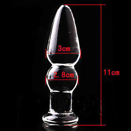 8types Sensual Glass Anal Beads for Women Fancy Butt Squirt Tails Export Anus Experience Fantasy Enthusiasts Sex Toys Lesbian