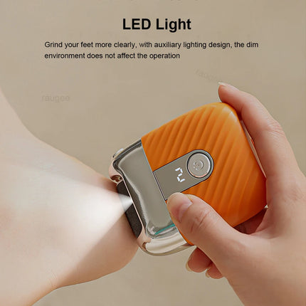 Electric Foot Grinder Mini Portable Foot Callus Remover USB Rechargeable Foot Exfoliation Predicure Grinding Dead Skin Remover