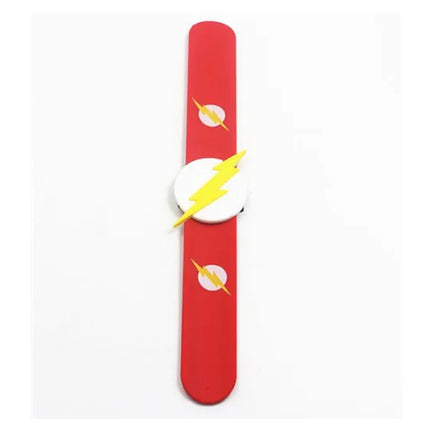 1 Pc Cartoon Silicone Wristband Super Hero Action Figures Theme Automatic Bending Fitting Kid Gift Toy