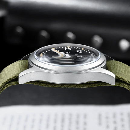 2026 MILITREK 9001 Military Retro Style Men'S Quartz Watch 10 Bar Waterproof Sapphire 360l Stainless Steel Luminous Reloj Hombre