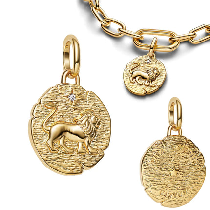 Coin Pendant Charms 925 Silver Vintage Round Seal Metal Golden Skull Compass Medal Beads Bracelets Necklaces Parts Fine Jewelry