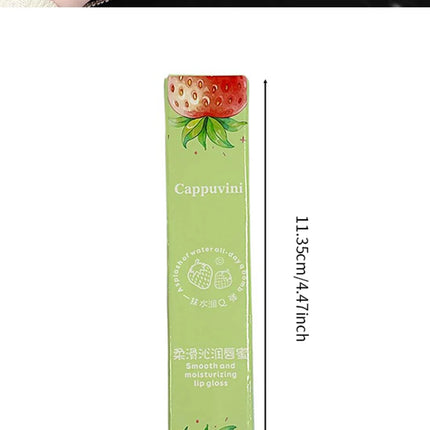Cappuvini Lip Balm Water Light Moisturizing Hydrating Anti-Wrinkle Lip Care Korean Style Plump Lips Low Price Mirror Type Unisex Winter Essential