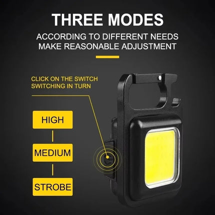 1/2PCS/A Set Portable Super Bright Mini Flashlight Night Walking, Rechargeable Waterproof Emergency Spotlight Outdoor Torch