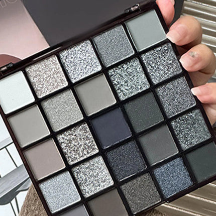 Dark Eyeshadow Palette 25 Colors Smoky Eyeshadow Makeup Palette Powder Shadow Gothic Smokey Eye Kit Cool Tone Eye Shadow makeup
