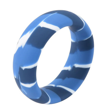 Big Size Silicone Cock Rings For Men Scrotum Testis Restraint Male Delay Ejaculation Penis Lasting Erection Adult Games Reusable