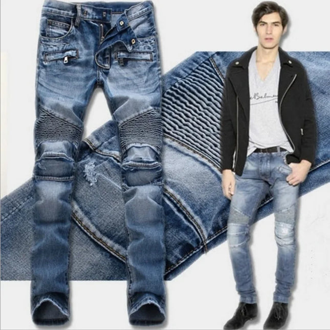 2025 New New Motorcycle Pants, Riding Jeans, Anti-fall, Classic Motorcycle Rider Pants, Racing Pants for All Seasons