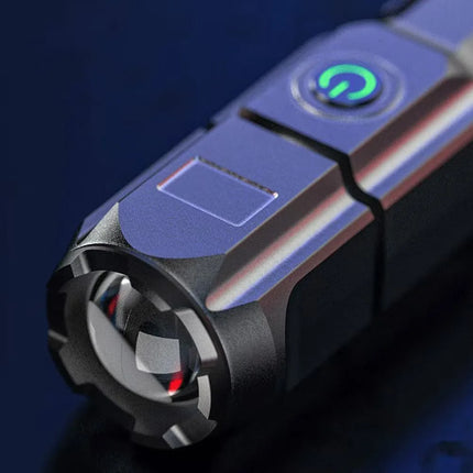 Portable UV Flashlight UV 395NM Zoomable ABS Torch 3 Modes Camping Ultraviolet Flashlights For Pet Stacks Fluorescent Detection