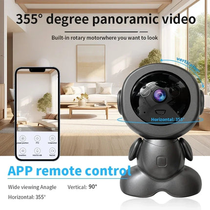 8MP Wifi Security Camera Indoor HD Baby Monitor Smart Home Two Way Audio Tracking Night Night Vision Robot PTZ IP Cameras