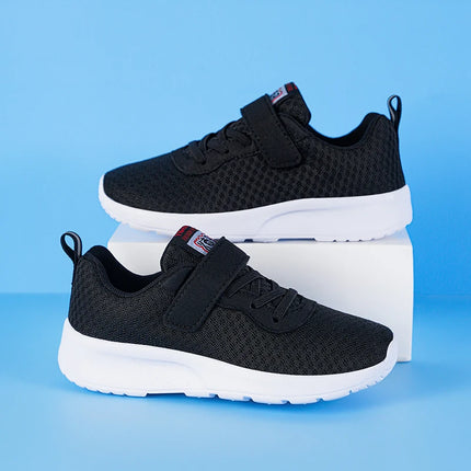New style children's shoes for boys and girls, ultra-lightweight and breathable mesh running shoes